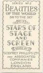Stars of stage and screen.