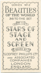 Stars of stage and screen.