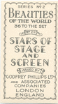 Stars of stage and screen.