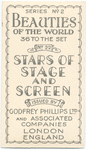 Stars of stage and screen.