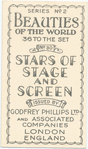 Stars of stage and screen. Dolores Costello.