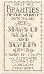 Stars of stage and screen. Marian Sherry, Universal Star.