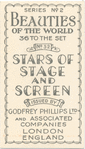Stars of stage and screen. Sally Blane, Universal Player.