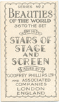 Stars of stage and screen. Natalie Kingston.