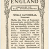 Wells Cathedral.