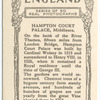 Hampton Court Palace.