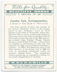 Clumber Park, Nottinghamshire. A home of the Duke of Newcastle.