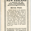 Mitre Peak, Milford Sound.