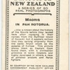 Maoris in Pah, Rotorua.