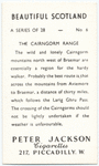 The Cairngorm Range.