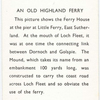 An old highland ferry.
