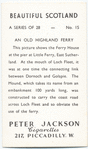 An old highland ferry.
