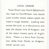 Loch Linnhe.
