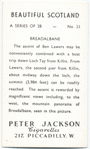 Breadalbane.