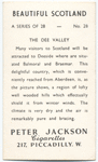 The Dee Valley.