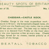 Cheddar. Castle Rock.