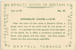 Shanklin Chine.