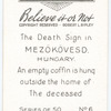 The death sign