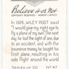 What happened to Wiley Post