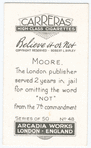 Moore's punishment