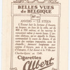 Anvers. Le Steen.