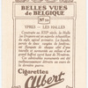 Ypres. Les Halles.
