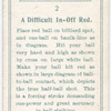 A difficult in-off red.