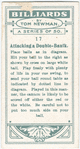 Attacking a double-baulk.