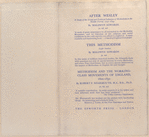 Methodism and England; a study of Methodism in its social and political aspects during the period 1850-1932.