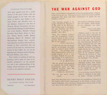 The war against God.