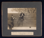 Scene from the motion picture Bridal Couple Dodging Cameras