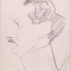 Caruso caricature of unidentified person