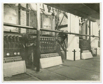 Tate-Jones gas burners on boilers, chain grates still in place.