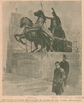 The statue of Queen Boadicea, to be placed on the Thames embarkment.