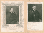 Sir Thomas Bodley [two portraits]