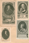 Herman Boerhaave [four portraits]