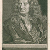 Nicolas Boileau Despréaux de l'Academie Françoise, né à Paris de 1er Novembre 1636, mort le 13 Mars 1711.