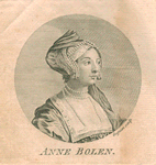 Anne Boleyn. She was married to Henry VIII Nov. 14, 1532 & beheaded May 19, 1936, on a charge of adultery.