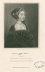 Queen Anne Bullen [Boleyn]. Ob. 1536.