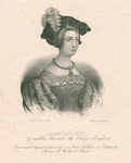 Anne Boleyn, Gemahlin Heinrih VIII, Königs v. England.