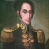 Portrait of Simon Bolivar on the cover of "El Farol", no. CLVIII, Junio 1955.