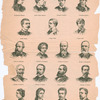Frankrig: De tidligere regerende Familiers Medlemmer. (Prinds Jerome Napoleon, top second from left) [20 portraits]