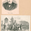 Prinds Napoleon; Prince Napoleon am Napoleons Denkmal bei Leipzig am 15. Marz.