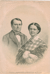 Prince Napoleon and Princess Clotilde.