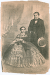 Prince Napoleon and Princess Clotilde.