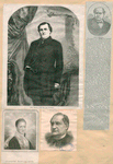 Prince Napoleon Joseph Karl Paul Buonaparte (top left); Prince Napoleon (top right); Joseph Bonaparte (bottom left); Prince Napoleon (bottom right).