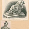 Madame Laetizia Bonaparte, mere de Napoleon 1er. (Statue en marbre par Canova); Letizia Ramolino, mother of Napoleon.