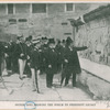 Signor Boni showing the forum to President Loubert