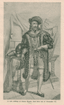 A rare etching of Cesare Borgia, first born son of Alexander VI.