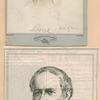 Borie Sec. of Navy ; The Late Adolph E. Borie, Ex-Secretary of the Navy 